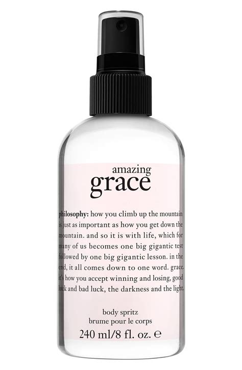 amazing grace perfume dupe|amazing grace body spritz by philosophy.